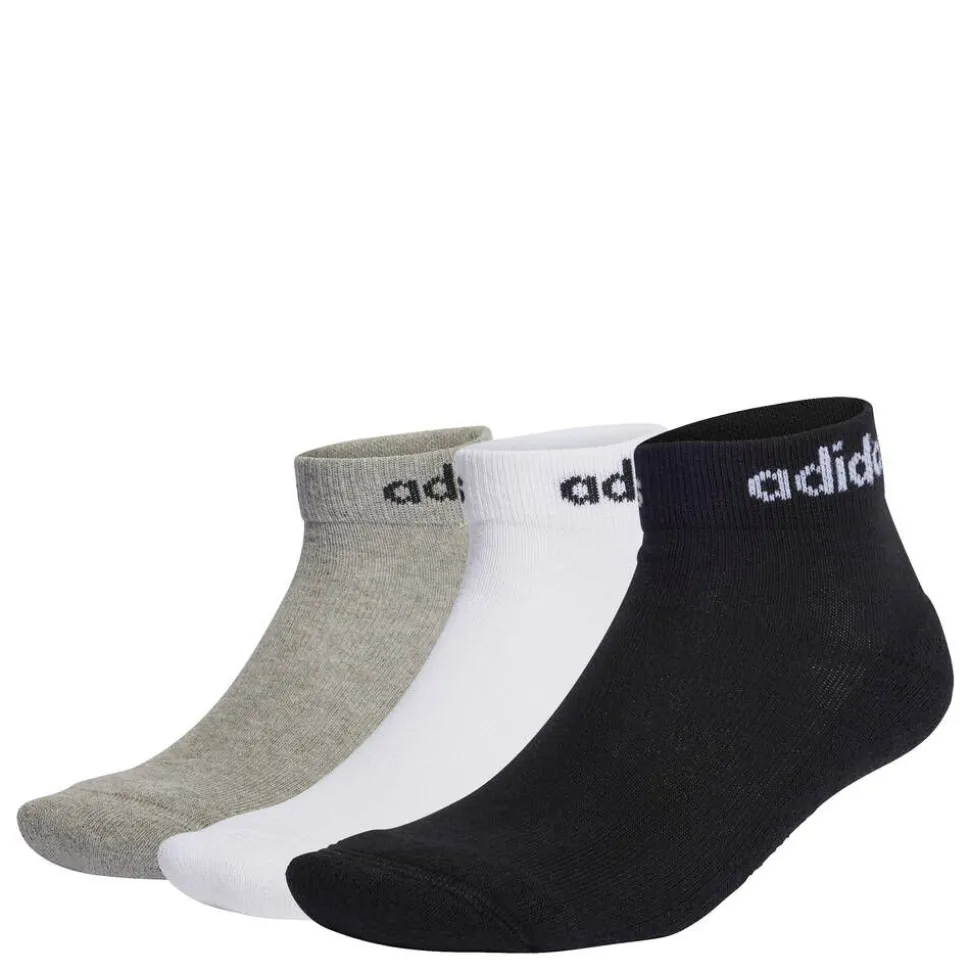 Adidas sukat Linear Ankle Cushioned 3 pr / pkt