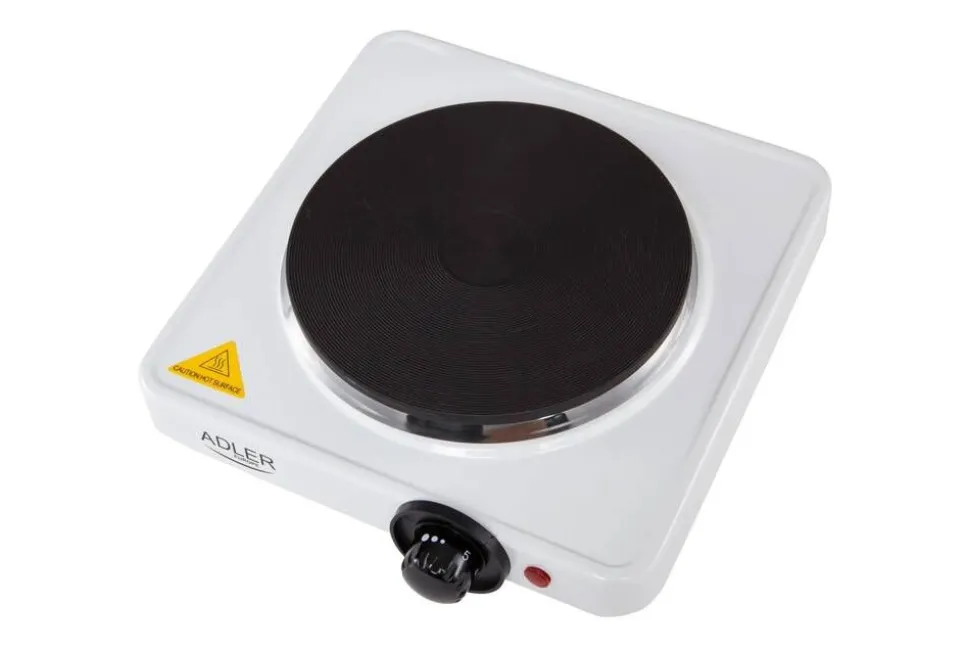 Adler keittolevy 1500 W valkoinen