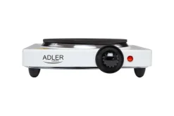Adler keittolevy 1500 W valkoinen