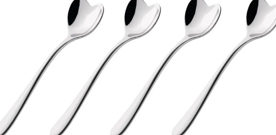 Alessi Espressolusikat sydän 4 kpl
