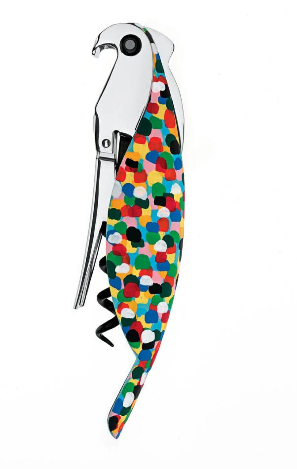 Alessi Parrot korkkiruuvi Proust, värikäs