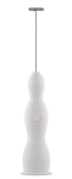 Alessi Pulcina maidonvaahdotin valkoinen