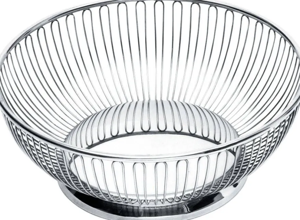 Alessi Pyöreä teräslankakori