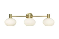 Aneta Lighting kylpyhuoneen seinävalaisin Elba 3-osainen mat