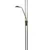 Aneta Lighting lattiavalaisin Nice LED uplight mustakromi