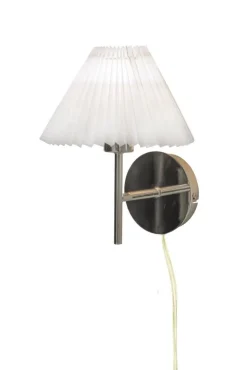 Aneta Lighting seinävalaisin Ester hopea