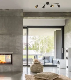 Aneta Lighting taitettava kattospotti Ferdinand 4-osainen mu