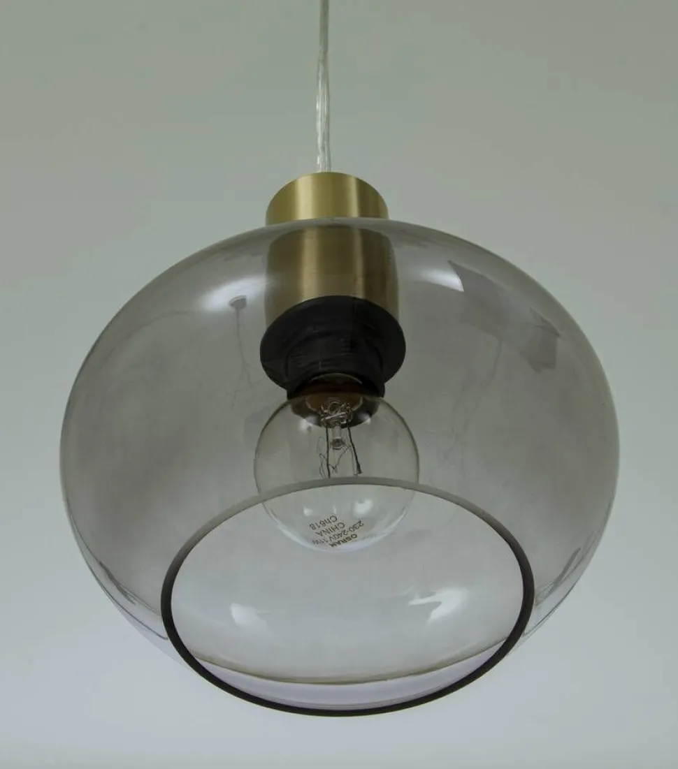 Aneta Lighting Bell Ikkunavalaisin mattamessinki/savulasi
