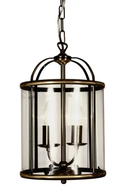 Aneta Lighting kattovalaisin Budgie ø 23 cm antiikki