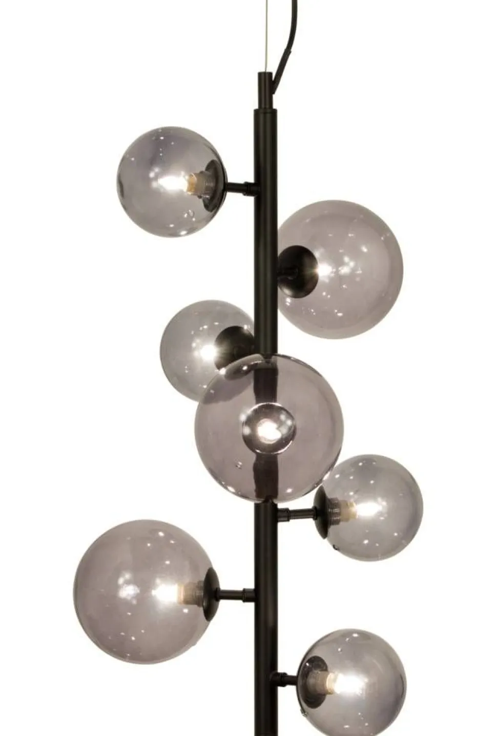 Aneta Lighting kattovalaisin Molekyl musta 7-os.