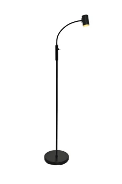 Aneta Lighting lattiavalaisin Hugin musta
