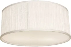 Aneta Lighting plafondi Bendir ø 38 valkoinen rypytetty