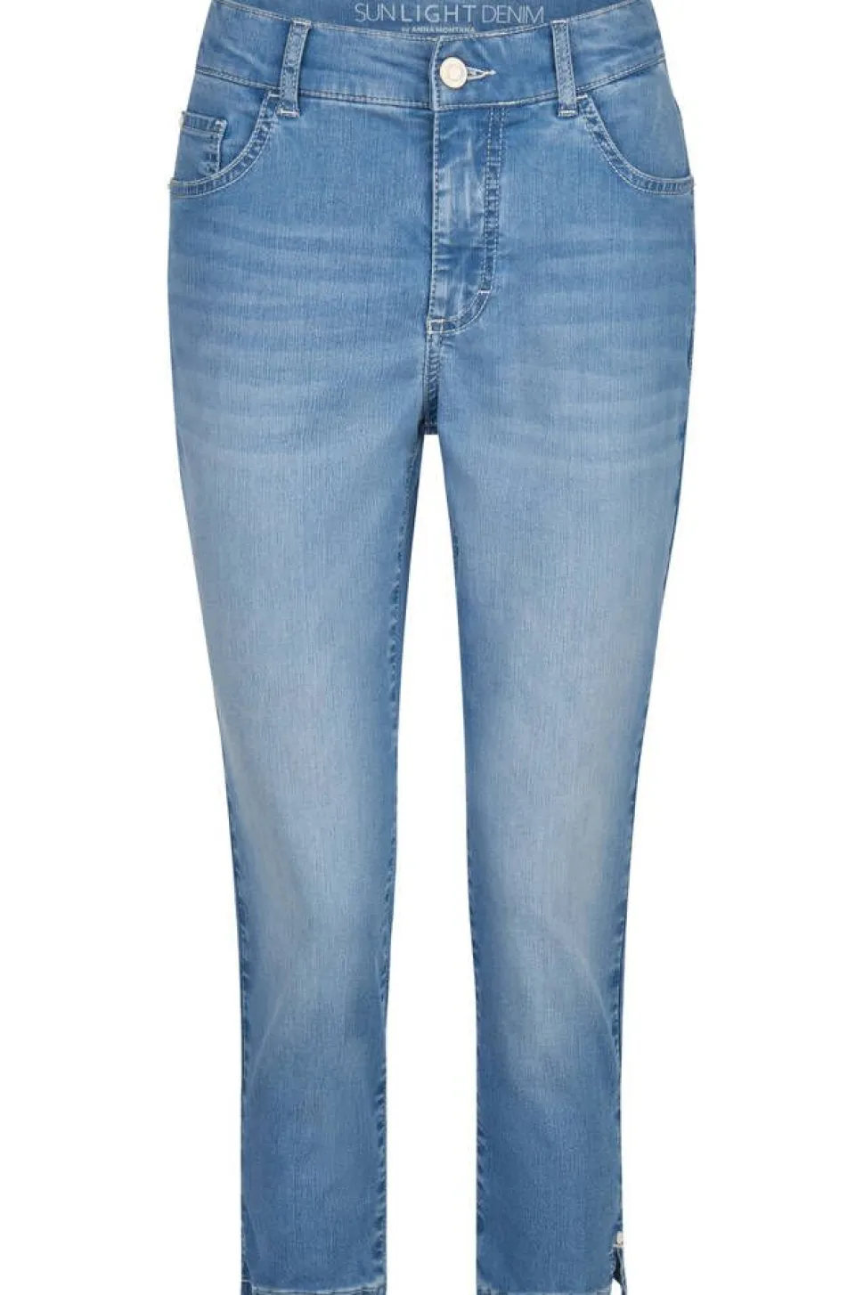 Anna Montana farkkucaprit Slim Fit 3/4 Panama