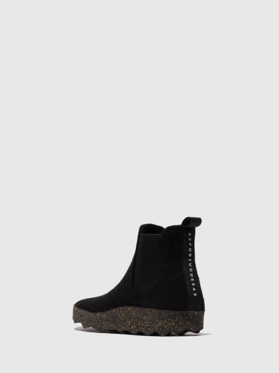 Asportuguesas nilkkurit Caia Felt Black