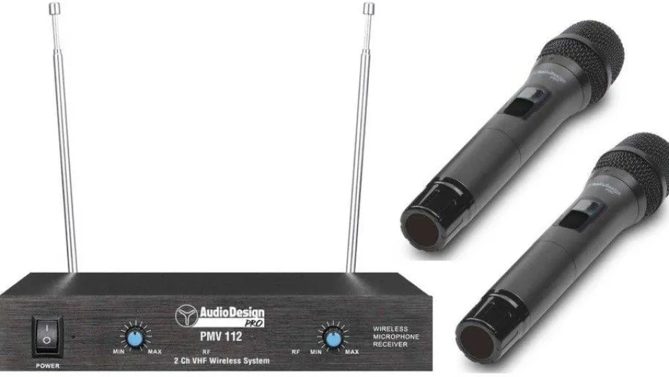 AudioDesignPRO langaton mikrofoni 2 kpl PMV-112