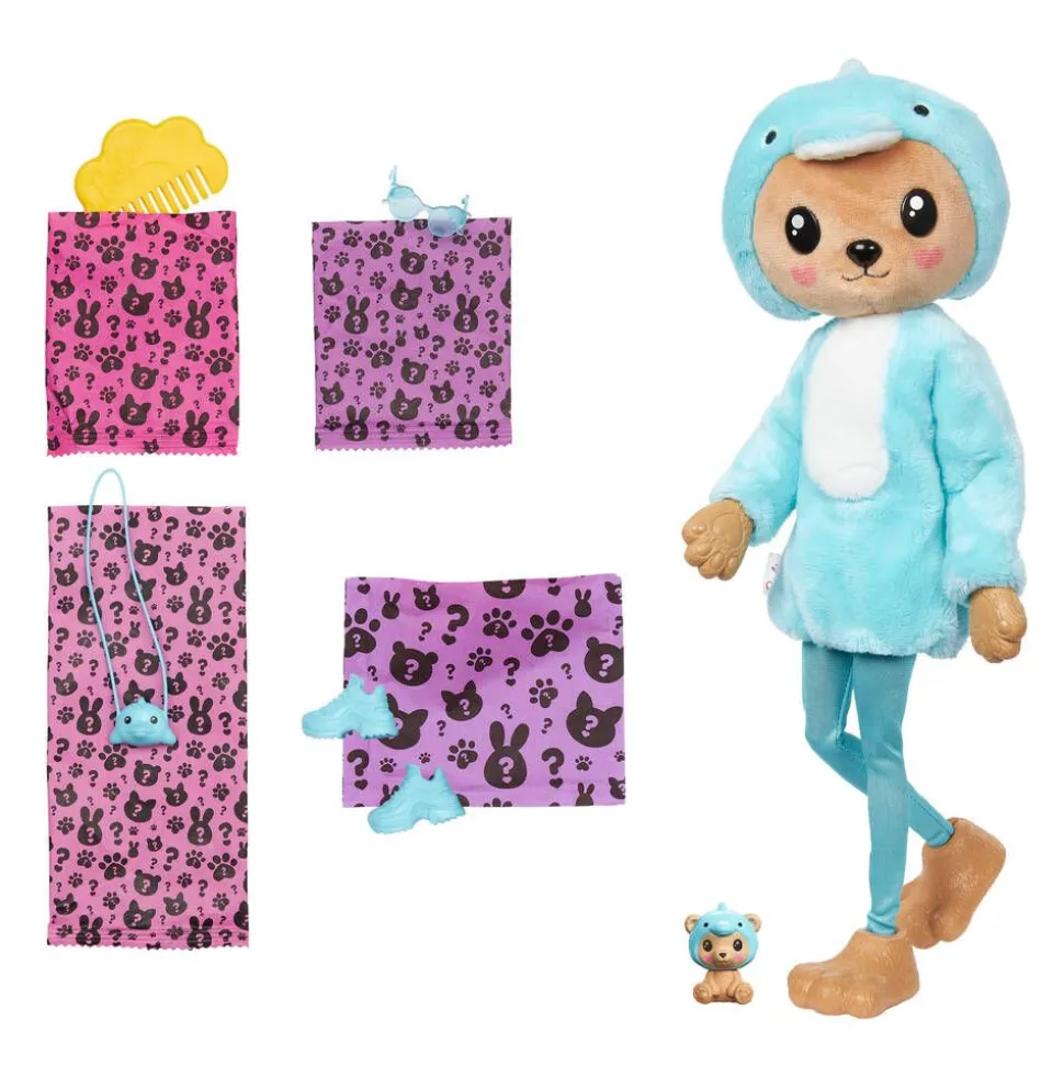 Barbie nukke Cutie Reveal Costume Cuties sininen