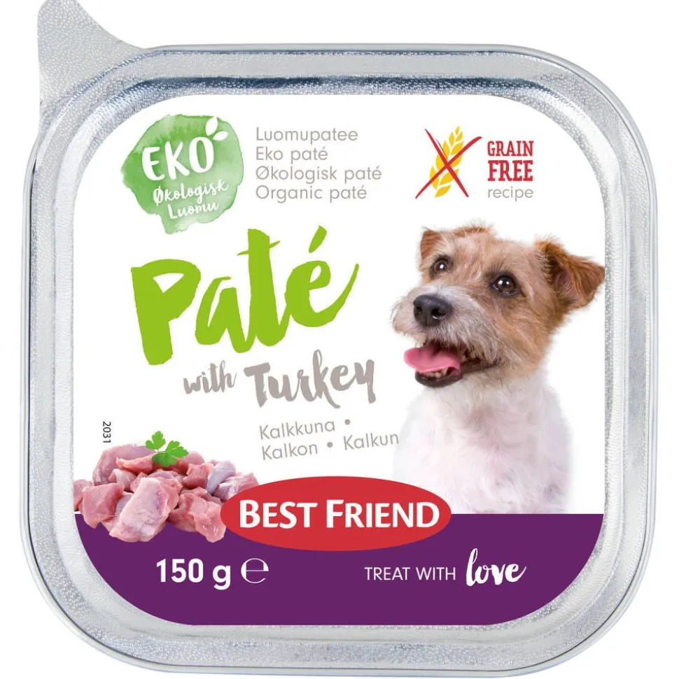 Best Friend luomu kalkkunapatee 150g