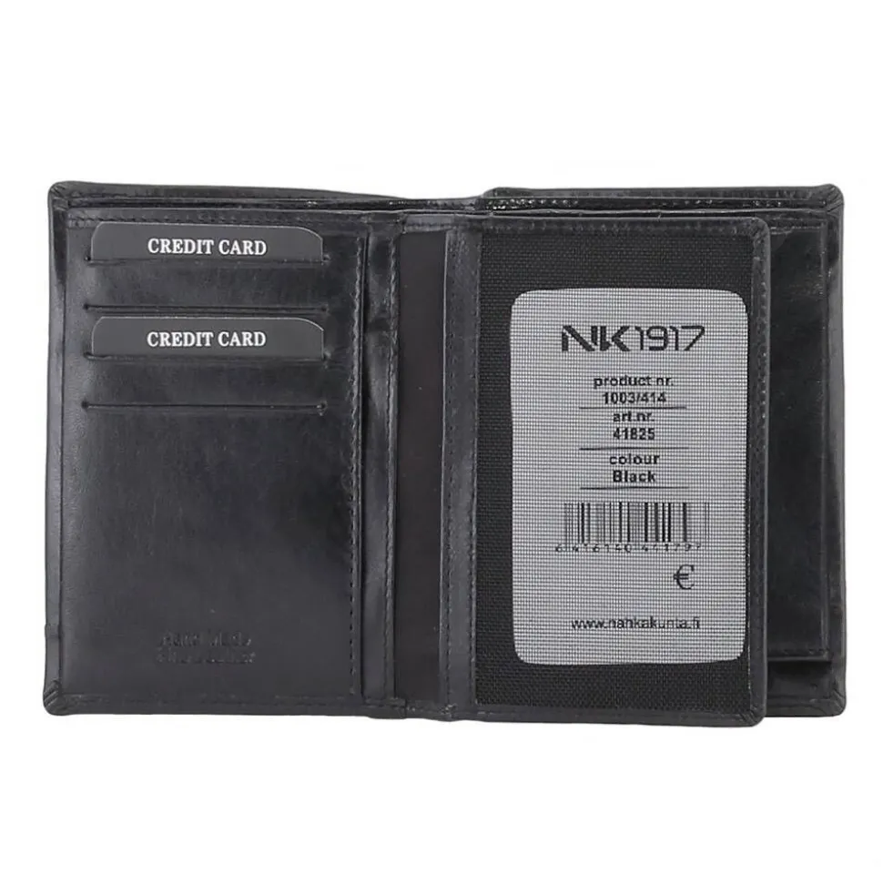 BLC nahkalompakko NK1917 1003/414 Musta
