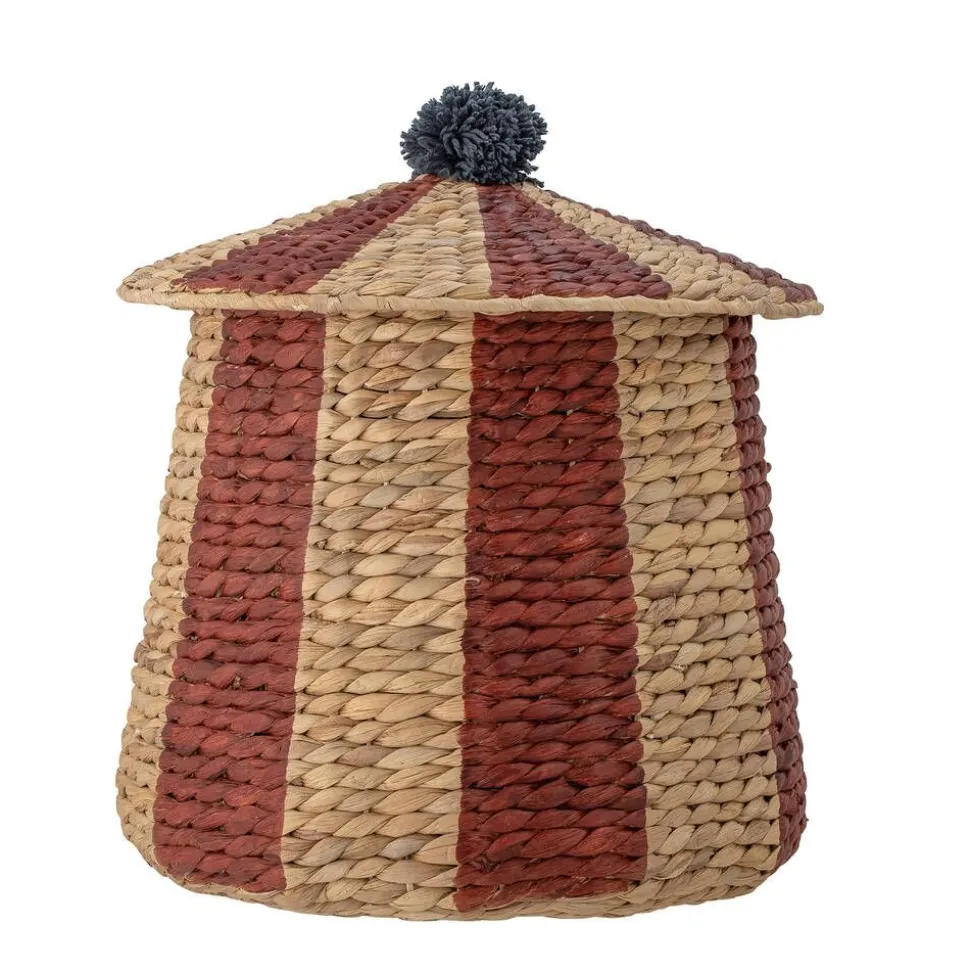 Bloomingville Mini kori Birsen kannella punainen/beige