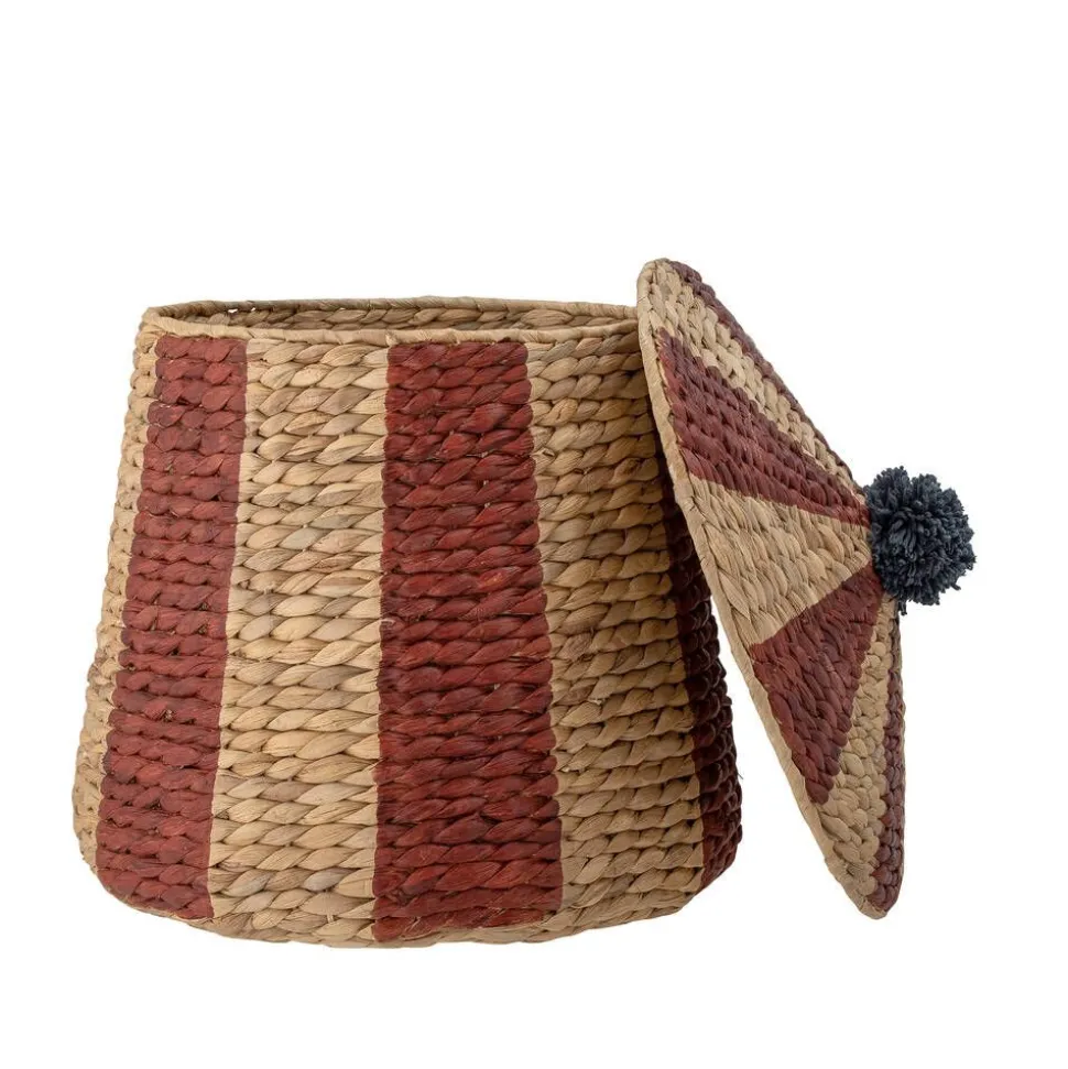 Bloomingville Mini kori Birsen kannella punainen/beige