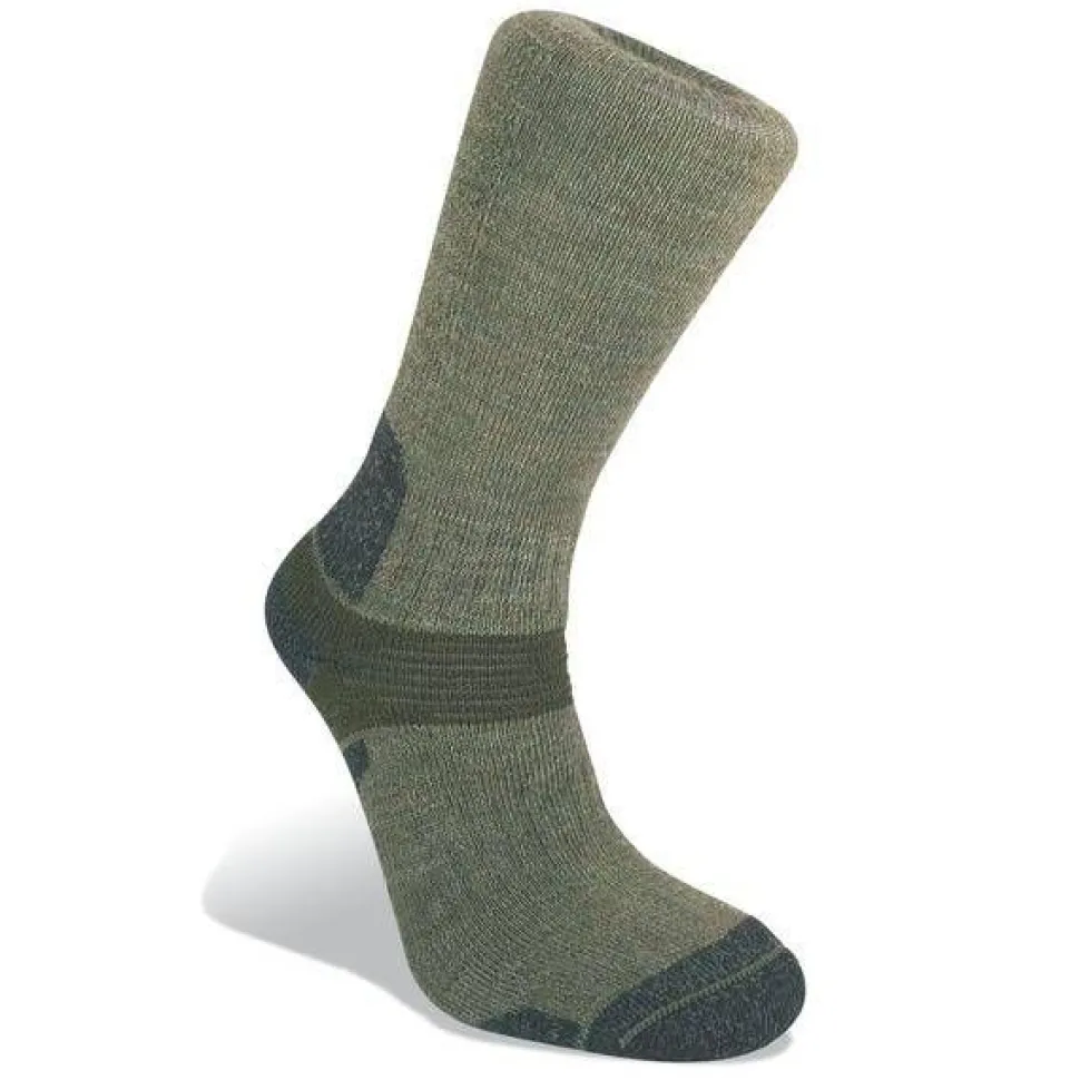 Bridgedale vaellussukka Hike Midweight Performance Green
