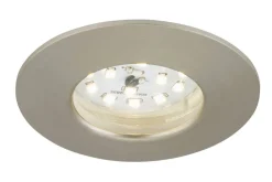 Briloner LED alasvalo 5W IP44 harjattu teräs