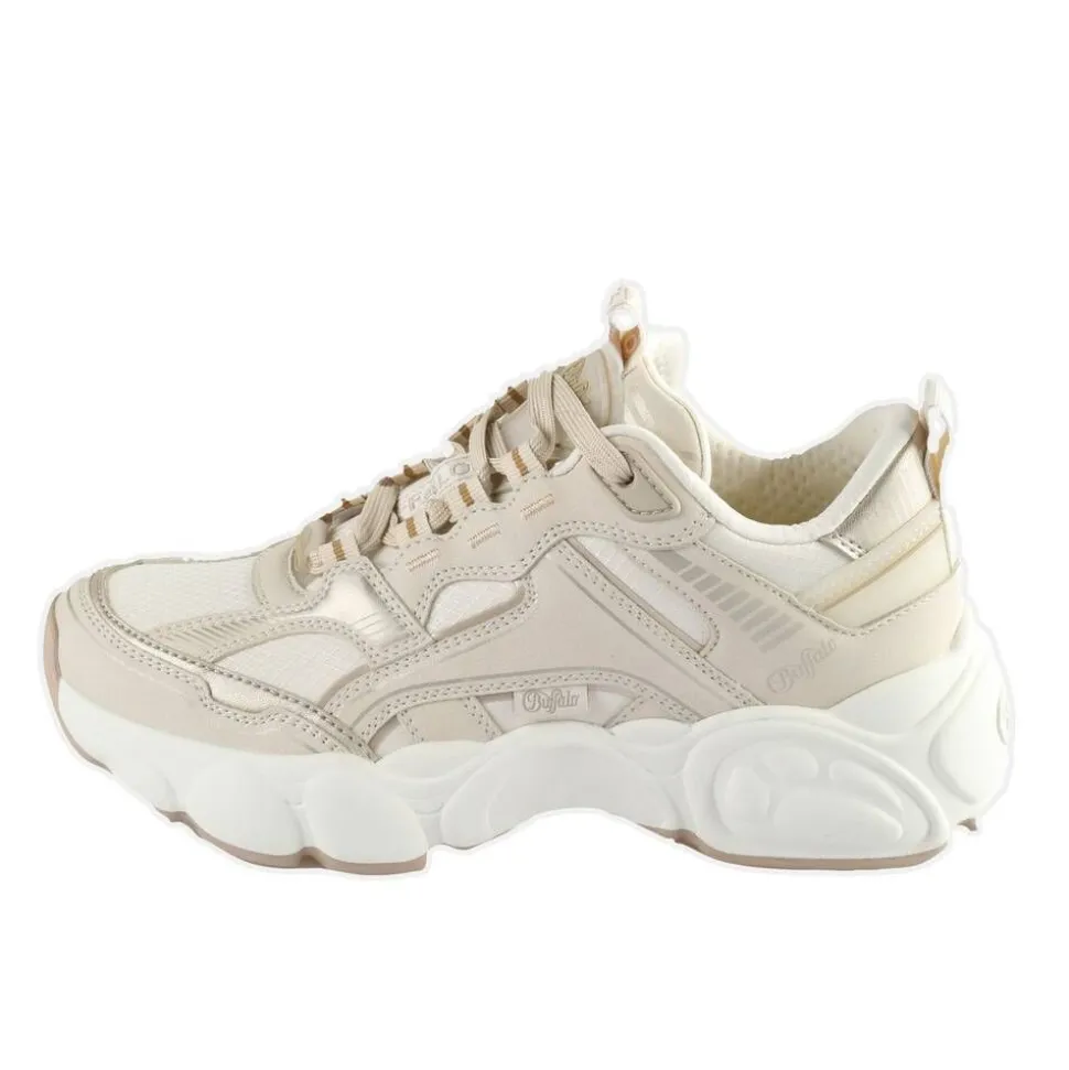 Buffalo sneakerit CLD Run Jog Cream Gold
