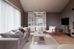 By Rydéns riippuvalaisin Trione Ø 80 cm luonnollinen