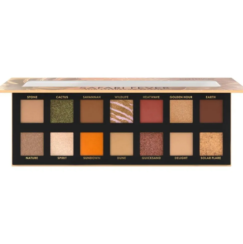 Catrice luomiväripaletti Safari Fever Slim 010