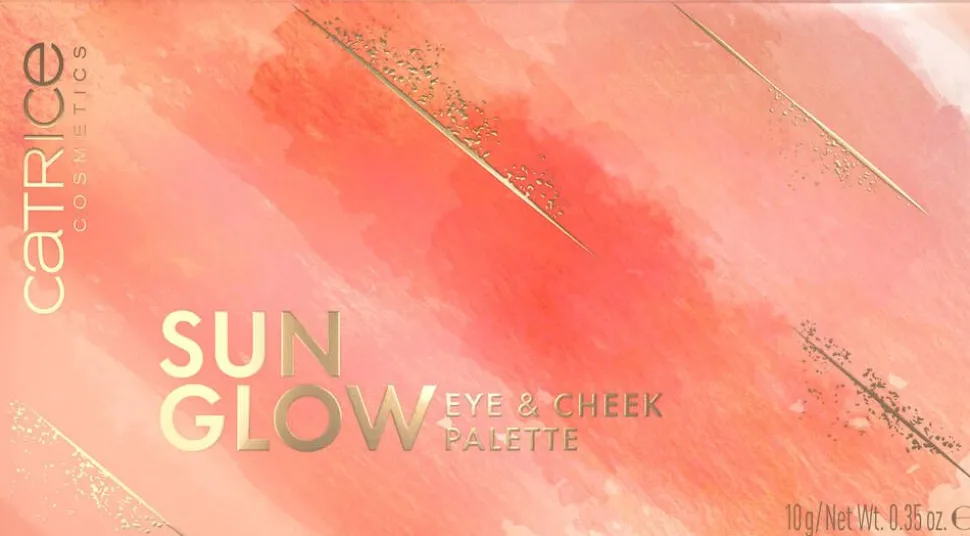 Catrice luomiväri/kasvomeikkipaletti Sun Glow Eye&Cheek Palette