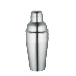 Cilio shaker 0,5 l 3-osainen teräs matta