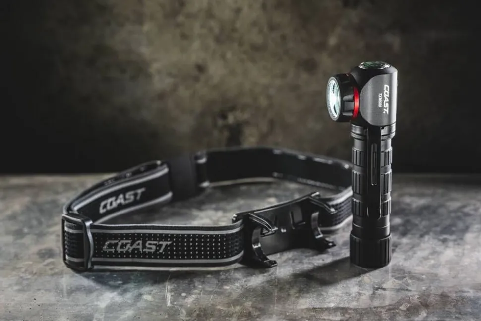 Coast otsavalo TXM50R ladattava 1250 lumenia