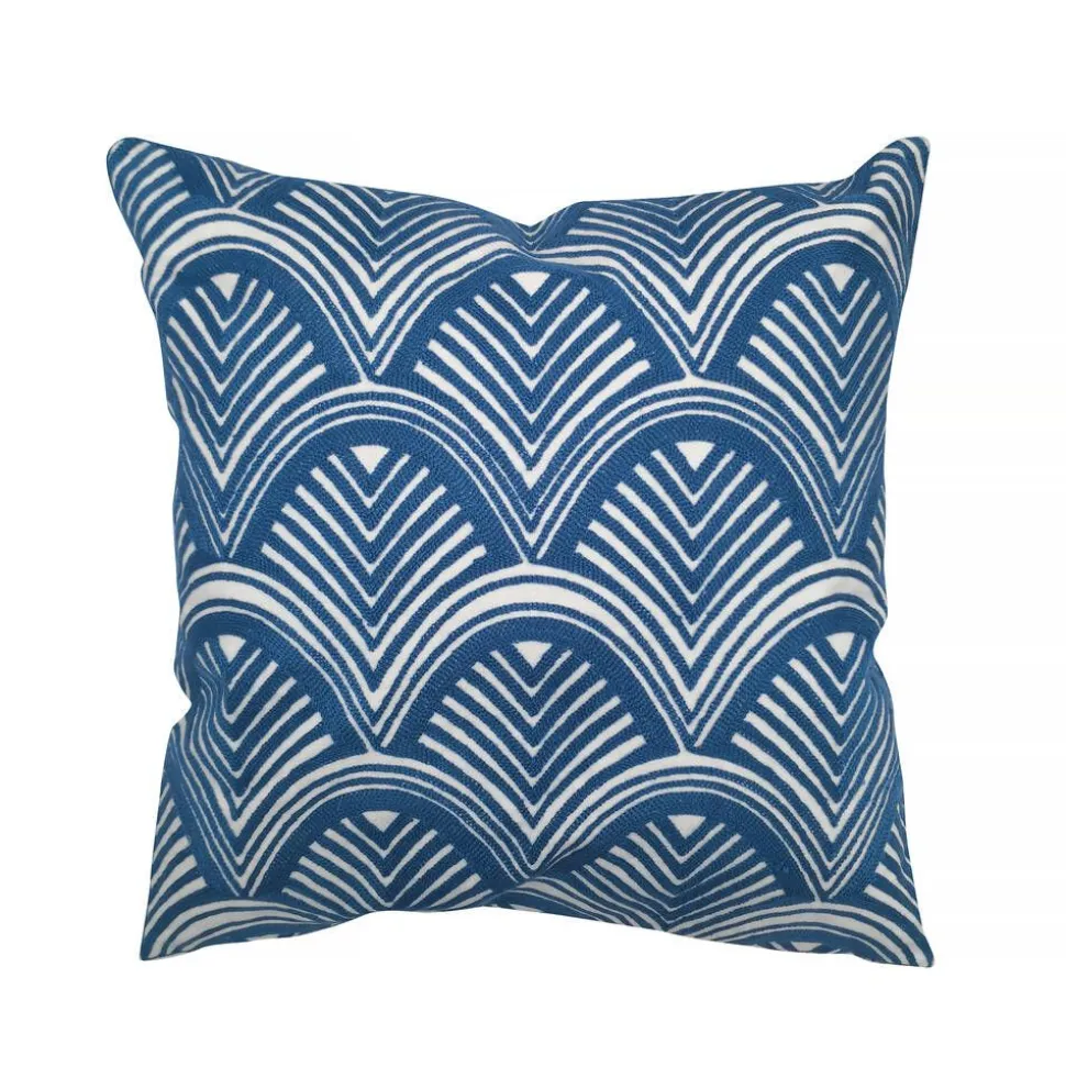 Create Home tyyny Kaari 45x45 cm sininen puuvilla