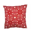 Create Home tyyny Kukka 45x45 cm punainen puuvilla