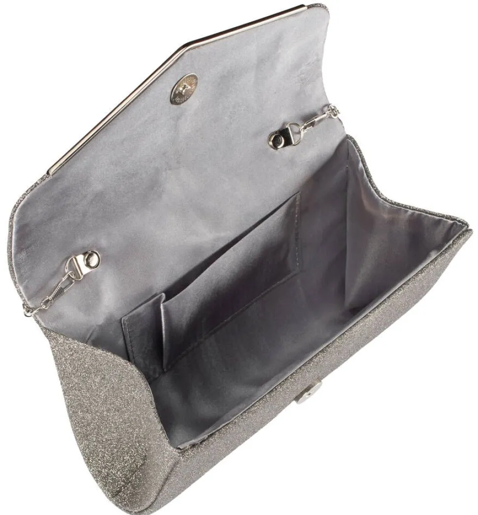 Create juhlalaukku EL2448 dark silver