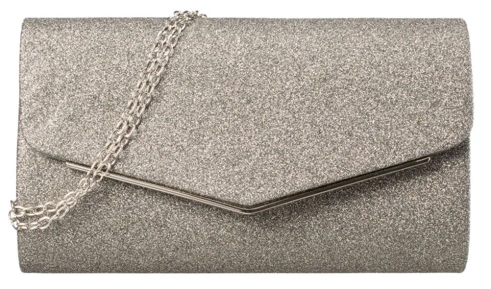 Create juhlalaukku EL2448 dark silver