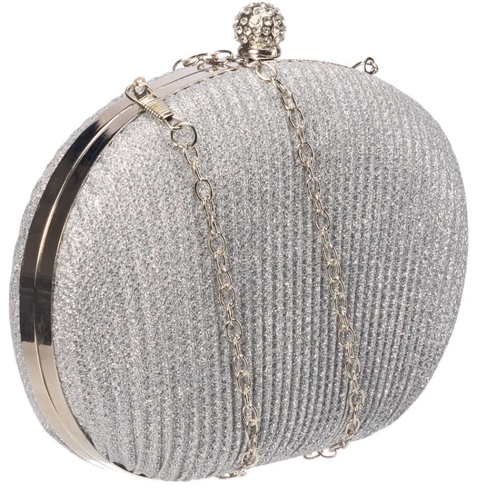 Create juhlalaukku EL2346 Silver