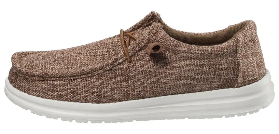Create kangaskengät 32-3037 brown
