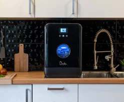 Daan Tech pöytäastianpesukone Bob musta kiilto