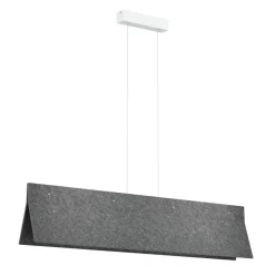 Design by Grönlund Acoustic Line 140 kattovalaisin tummanharmaa 3000K