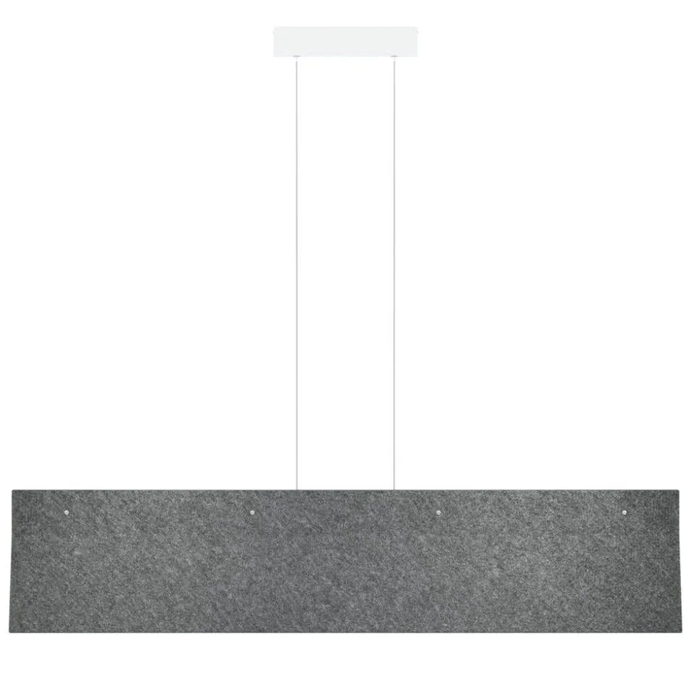 Design by Grönlund Acoustic Line 140 kattovalaisin tummanharmaa 4000K