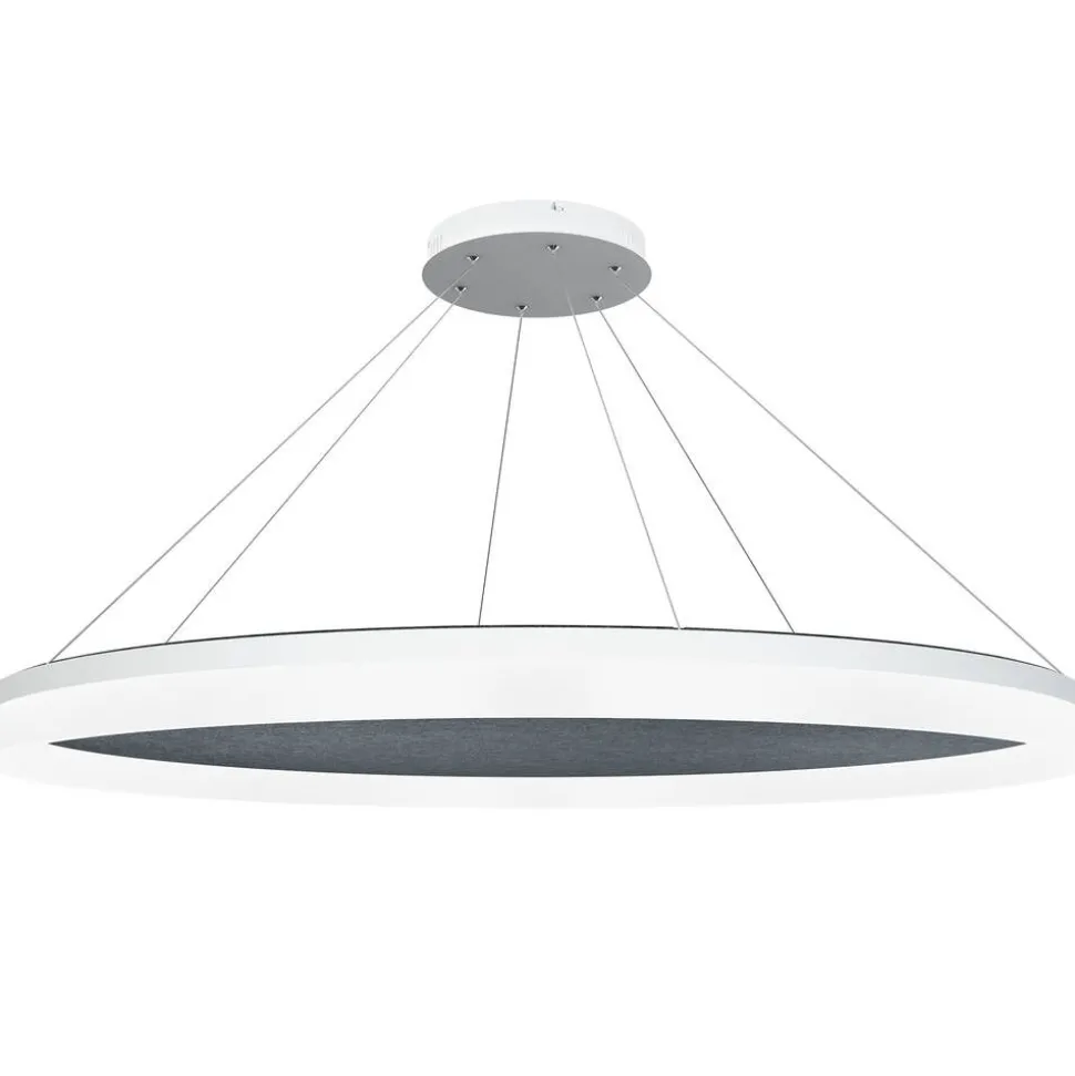 Design by Grönlund Acoustic Circulo 120 kattovalaisin tummanharmaa 4000K