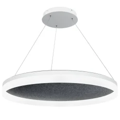 Design by Grönlund Acoustic Circulo 80 kattovalaisin tummanharmaa 4000K