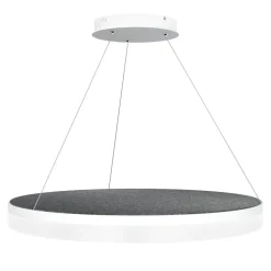 Design by Grönlund Acoustic Circulo 80 kattovalaisin tummanharmaa 4000K