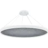 Design by Grönlund Acoustic Circulo 120 kattovalaisin vaaleanharmaa 4000K