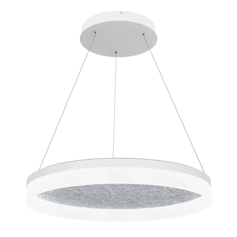 Design by Grönlund Acoustic Circulo 60 kattovalaisin vaaleanharmaa 3000K