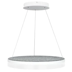 Design by Grönlund Acoustic Circulo 60 kattovalaisin vaaleanharmaa 3000K