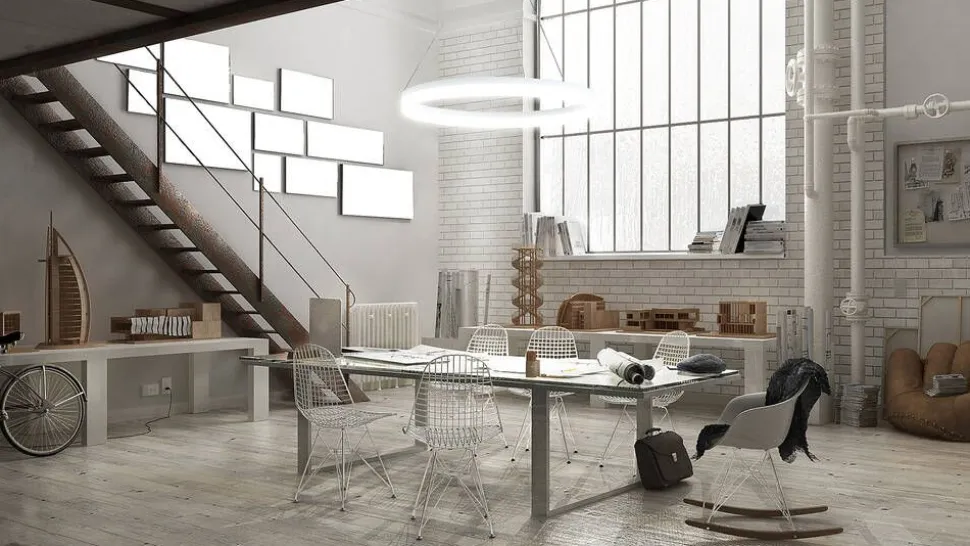 Design by Grönlund Circulo 80 kattovalaisin 3000K valkoinen