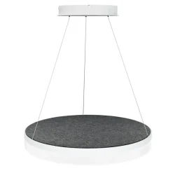 Design by Grönlund Acoustic Circulo 60 kattovalaisin tummanharmaa 3000K