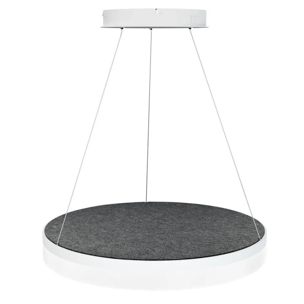 Design by Grönlund Acoustic Circulo 60 kattovalaisin tummanharmaa 3000K